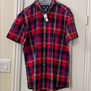 NWT Tommy Hilfiger Plaid Shirt
